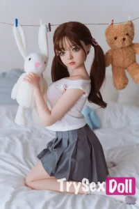 120cm 3ft9 Silicone Pure Outfit Small Breasts Sex Doll