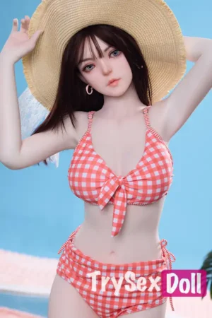 150cm 4ft9 Big Breast Slim Sexy Sex Dolls Vacation Wind Sex Dolls