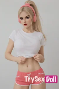160cm 5ft2 Silicone Western Woman Fair Skin Sex Doll