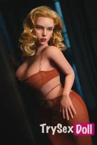 162cm 5ft2 Silicone Western Woman Perky Chests Sex Doll