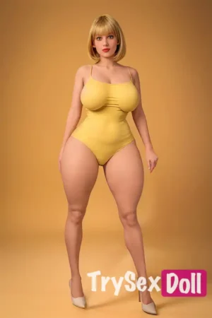 163cm 5ft3 Silicone Fat Chubby Woman Plump Hips Sex Doll