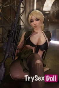 164cm 5ft4 Silicone Sexy Lingerie Perky Chests Sex Doll