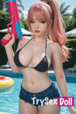164cm 5ft4 Silicone Summer Girl Sexy Swimsuit Sex Doll