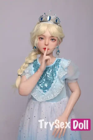 130cm 4ft3 Blonde Princess Realistic Dolls Elegant Blonde Cosplay Companion Dolls