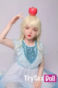 130cm 4ft3 Blonde Princess Realistic Dolls Elegant Blonde Cosplay Companion Dolls