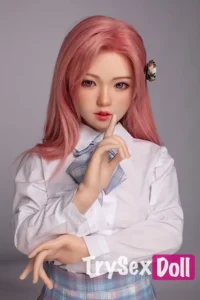 130cm 4ft3 Cute Anime Style Love Dolls Lifelike Pink Haired Companion Dolls