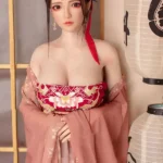 150cm 4ft9 Anime Style Big Breast Sex Dolls Silicone Video Game Sex Dolls