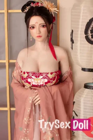 150cm 4ft9 Anime Style Big Breast Sex Dolls Silicone Video Game Sex Dolls