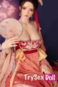 150cm 4ft9 Anime Style Big Breast Sex Dolls Silicone Video Game Sex Dolls