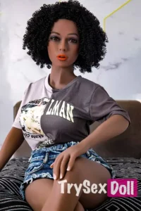 158cm 5ft2 Black Skinned Casual Outfit Dolls Beautiful Sex Dolls Best Love Dolls