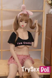 160cm 5ft2 Busty Crop Top TPE Dolls Cute Student Cosplay Sex Dolls