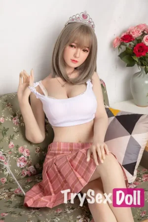 160cm 5ft2 Cute Schoolgirl Style TPE Dolls Realistic Cosplay TPE Love Dolls