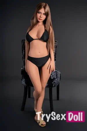 160cm 5ft2 Golden Brown Hair Sexy Sex Dolls Female Sex Dolls Breast Sex Toys