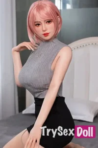 160cm 5ft3 Pink Hair Elegant Fantasy Sex Dolls Silicone Life Like Full Body Sex Dolls