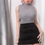 160cm 5ft3 Pink Hair Elegant Fantasy Sex Dolls Silicone Life Like Full Body Sex Dolls