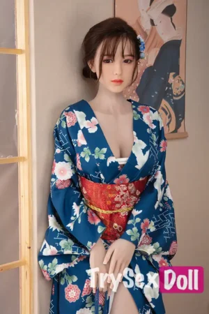 170cm 5ft6 Kimono Sexy TPE Sex Dolls Realistic Cosplay TPE Love Dolls