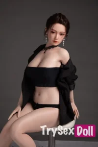 170cm 5ft6 Pearl Earring Sexy Love Dolls Realistic Busty Silicone Love Dolls