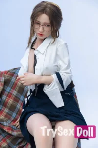 170cm 5ft6 Busty Secretary Roleplay Dolls Silicone Business Outfit Sex Dolls