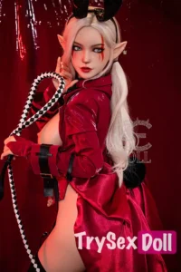 155cm 5ft1 Silicone Tempting Cosplay Vixen Sex Dolls D Cup