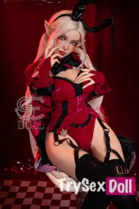 155cm 5ft1 Silicone Tempting Cosplay Vixen Sex Dolls D Cup