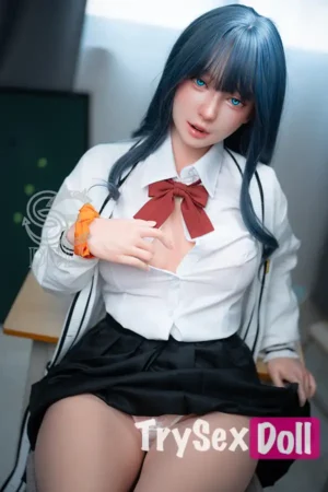 160cm 5ft3 Silicone Flirty Office School Sex Dolls C Cup