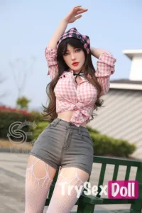 161cm 5ft3 Silicone Innocent Yet Naughty Sex Dolls E Cup
