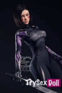 161cm 5ft3 Silicone Sexy Combat Suit Sex Dolls E Cup