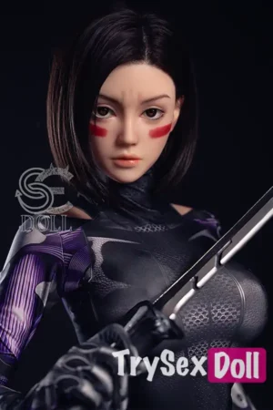 161cm 5ft3 Silicone Sexy Combat Suit Sex Dolls E Cup