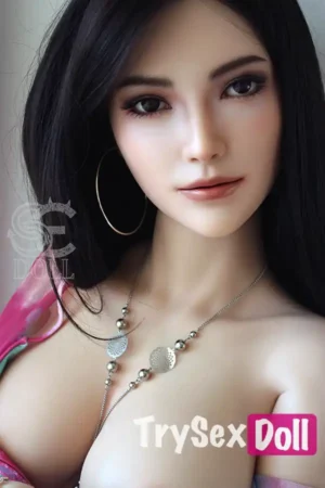 165cm 5ft4 Silicone Soft Cleavage Beauty Sex Dolls C Cup