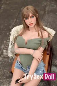 168cm 5ft6 Casual Outdoor Love Dolls Denim Shorts Sexy Dolls F Cup