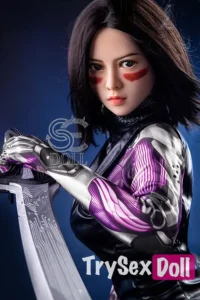 151cm 5ft Short Haired Leather Sex Dolls Cool Slim Sex Dolls E Cup