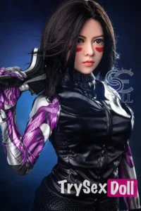 151cm 5ft Short Haired Leather Sex Dolls Cool Slim Sex Dolls E Cup