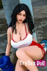 157cm 5ft2 Athletic Big Breasted TPE Dolls Outdoor Realistic Love Dolls H Cup