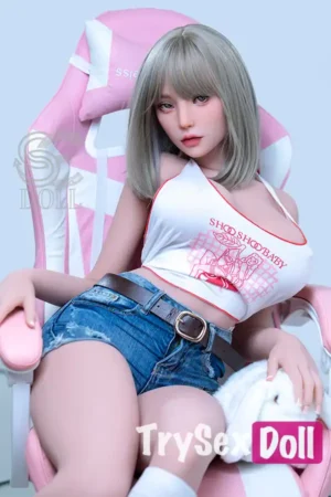 157cm 5ft2 Casual Outfit Realistic Sexy Sex Dolls High Quality TPE Love Dolls H Cup