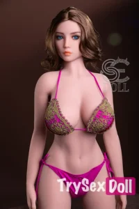 157cm 5ft2 Elegant Sexy Big Breasted Sex Dolls High Quality TPE Love Dolls H Cup