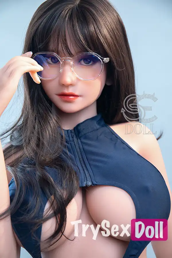 157cm 5ft2 Lifelike Brunette Adult Sex Dolls Sexy Denim Shorts Love Dolls H Cup