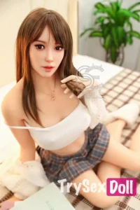 158cm 5ft2 Knit Cardigan Big Breasted Sex Dolls Fantasy Adult Love Dolls D Cup
