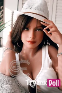 161cm 5ft3 Black Hair Realistic Sex Dolls Casual Sporty Love Dolls F Cup