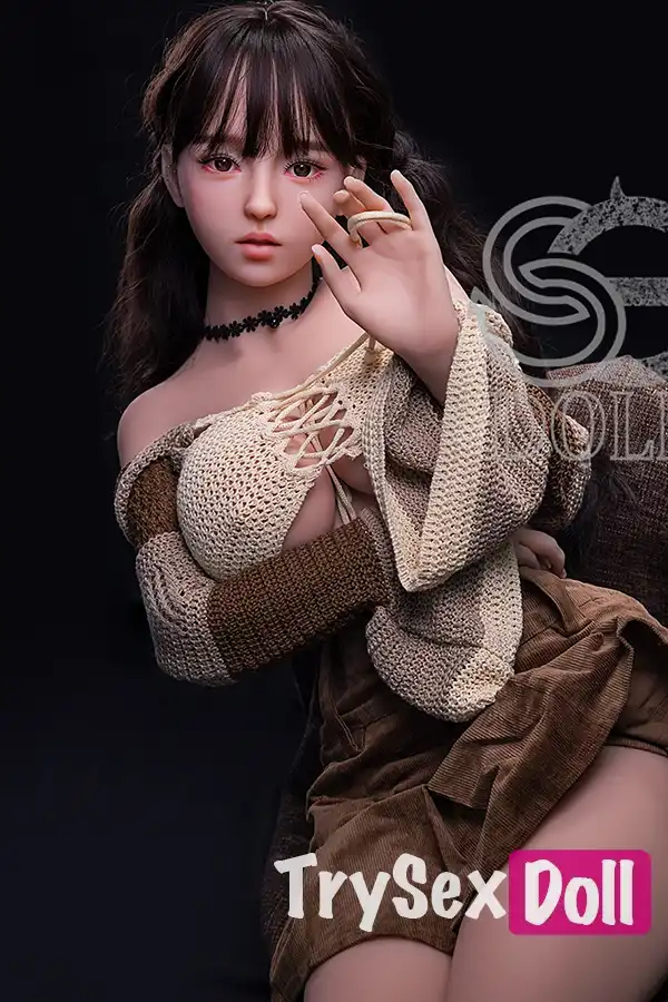 161cm 5ft3 Curvy Knitted Top Sex Dolls Seductive Cozy Style Dolls F Cup