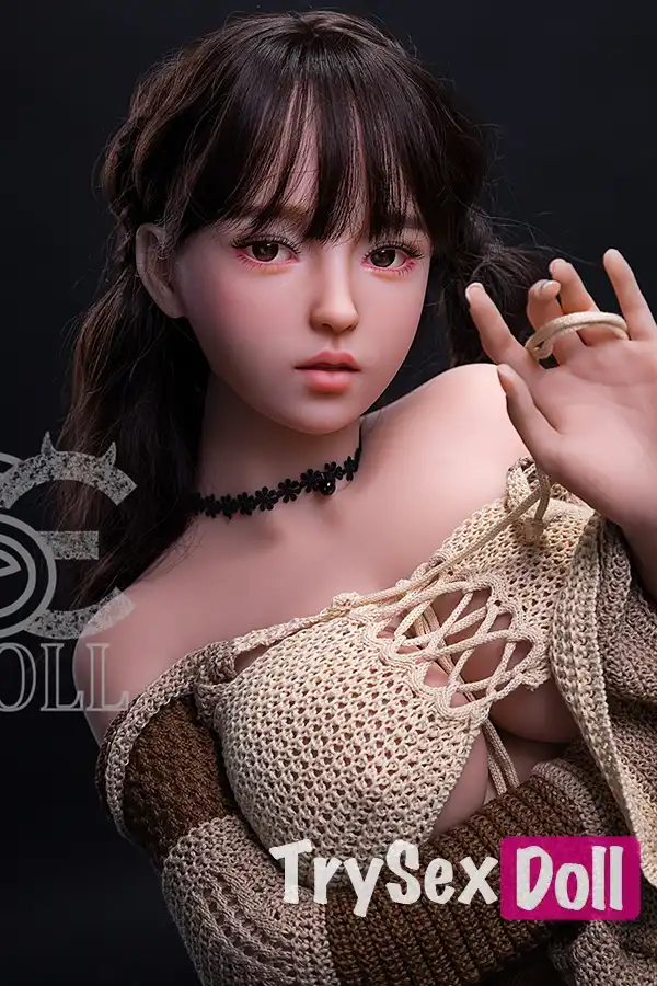 161cm 5ft3 Curvy Knitted Top Sex Dolls Seductive Cozy Style Dolls F Cup