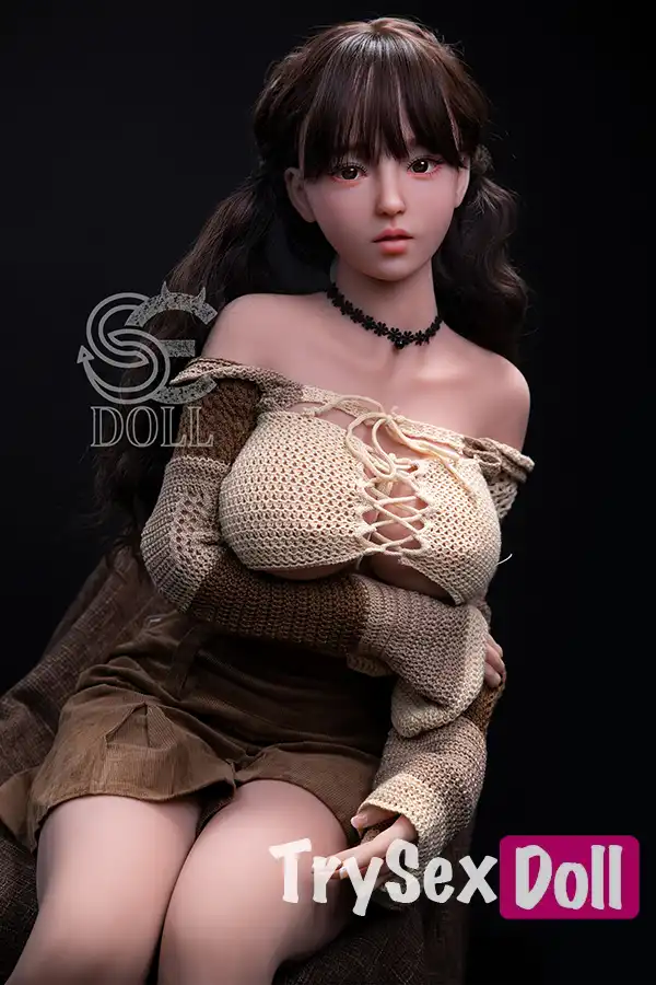 161cm 5ft3 Curvy Knitted Top Sex Dolls Seductive Cozy Style Dolls F Cup