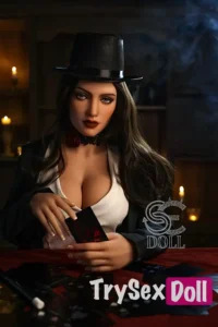 161cm 5ft3 Dark Big Breasted Sexy Sex Dolls Fantasy Adult Love Dolls F Cup