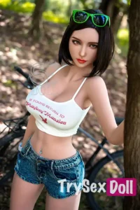 161cm 5ft3 Short Hair Active Sex Dolls Sporty Outdoor Sex Dolls F Cup