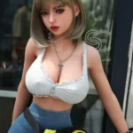 161cm 5ft3 Tight Top Realistic Love Dolls Blonde Busty Sexy Dolls F Cup