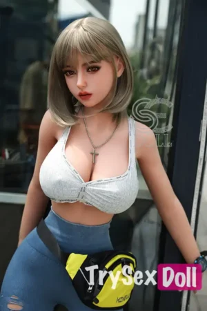 161cm 5ft3 Tight Top Realistic Love Dolls Blonde Busty Sexy Dolls F Cup