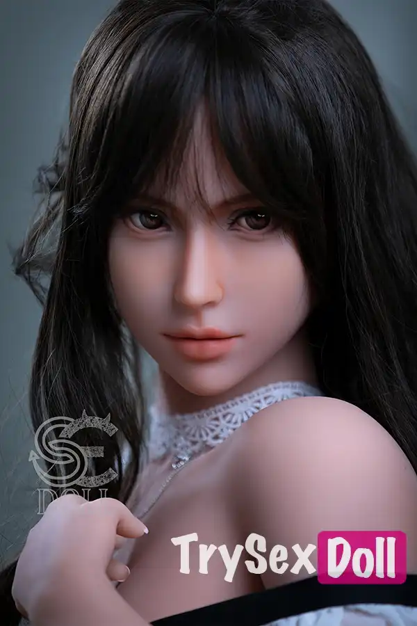 163cm 5ft4 Black Maid Outfit Sexy Sex Dolls Realistic Romantic Dolls D Cup