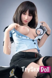 163cm 5ft4 Elegant White Dress Sex Dolls Realistic TPE Love Dolls E Cup