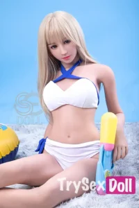 166cm 5ft5 Blonde Bikini Sexy Sex Dolls Beach Style Love Dolls C Cup