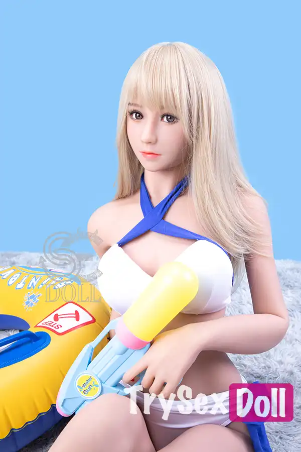 166cm 5ft5 Blonde Bikini Sexy Sex Dolls Beach Style Love Dolls C Cup