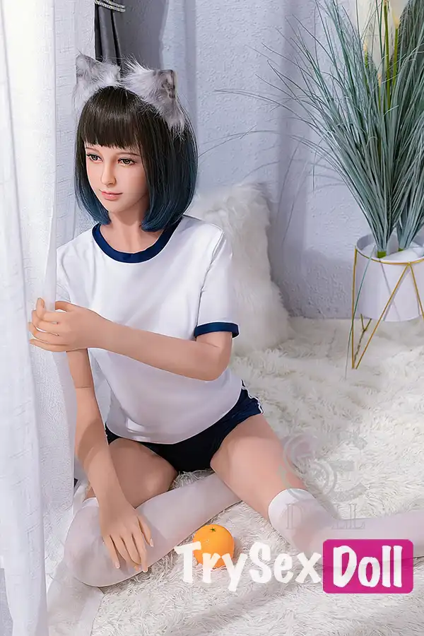 166cm 5ft5 Japanese Gym Uniform Sex Dolls Short Hair Cute Love Dolls C Cup
